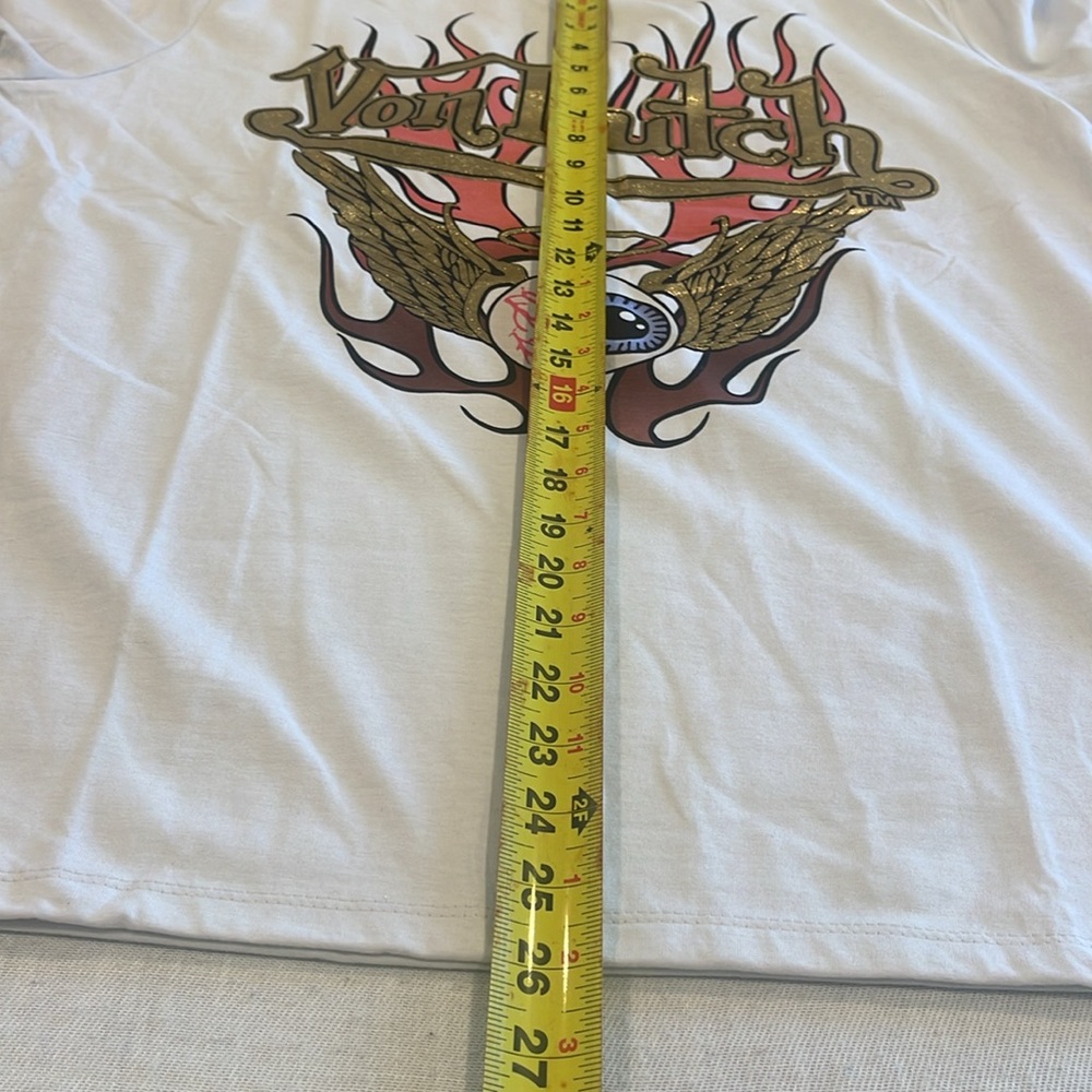 26094 NWT VON DUTCH COMPLETELY LAST ONE XL, PRINT IN BACK ALSO. - Picture 8 of 8